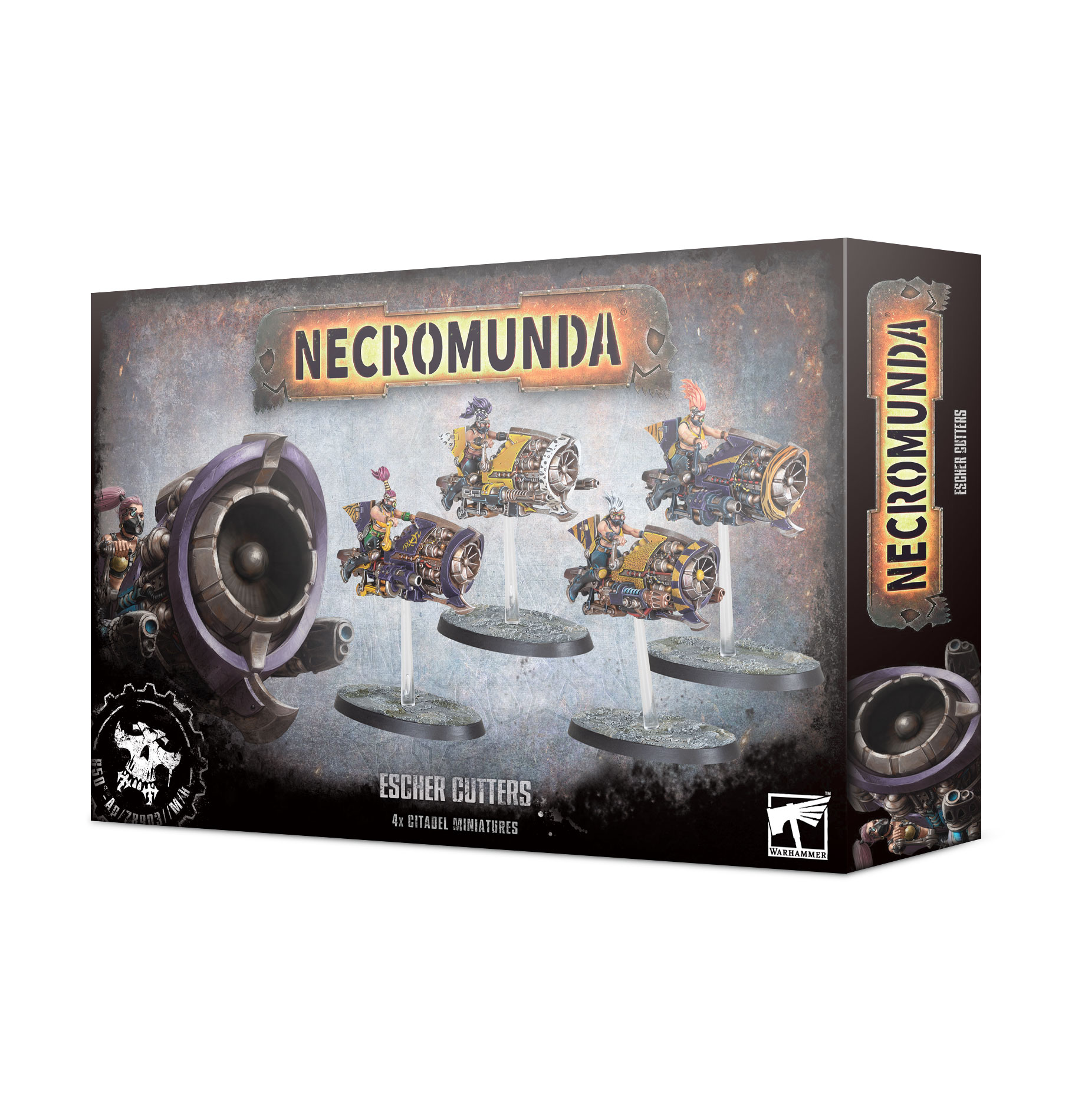 301-10 Necromunda Escher Cutters
